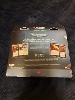 MTG Universes Beyond: Warhammer 40k Commander “The Ruinous Powers” New / Sealed 195166173764 - Image 2