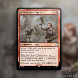 MTG Magic Grim Reaper's Sprint 0058 Universes Beyond: Fallout PIP - Image 1