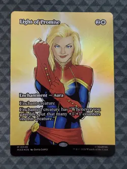 MTG Light of Promise #0046 Foil Borderless Mythic Marvel Universe: E-L (MAR) - Image 2