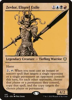 [MTG] Zevlor, Elturel Exile (Showcase) (441) (CLB) NM - Image 1