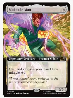 Molecule Man (Extended Art) Commander: Marvel Super Heroes Regular - Image 1