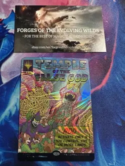 Temple of the False God 0047 Halo Foil Countdown Kit: An Encyclopedia of Magic - Image 1