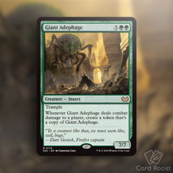 MTG Magic Giant Adephage 0179 Commander: Duskmourn: House of Horror DSC - Image 1