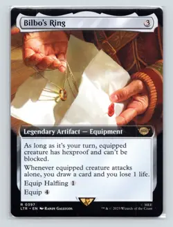 MTG Bilbo's Ring (Extended Art) The Lord of the Rings: Middle-earth 397 NM - Image 1