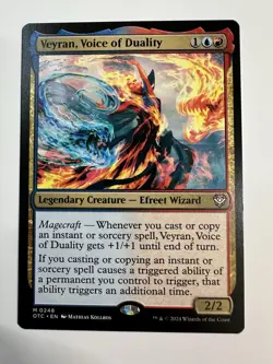 MTG TCG Veyran, Voice of Duality Commander: Outlaws of Thunder Junction Regular - Image 1