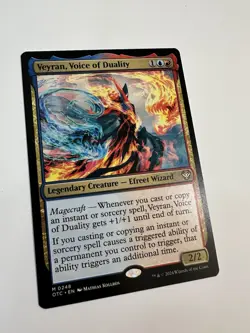 MTG TCG Veyran, Voice of Duality Commander: Outlaws of Thunder Junction Regular - Image 3