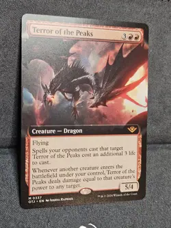 Terror of the Peaks (Extended Art) - Outlaws of Thunder Junction - 337 - MTG -NM - Image 2
