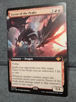 Terror of the Peaks (Extended Art) - Outlaws of Thunder Junction - 337 - MTG -NM - Image 3
