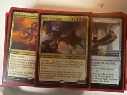 MTG Draconic Domination Commander 2017 Deck WUBRG Dragons Precon Open Missing 1 - Image 1