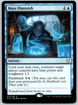 Mass Diminish - Commander 2019 C19 - MTG - LP Magic - 10 R - Image 1
