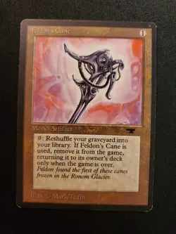 Feldon's Cane Antiquities NM Magic the Gathering MTG Tcg See Detailed Pics * - Image 1