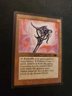 Feldon's Cane Antiquities NM Magic the Gathering MTG Tcg See Detailed Pics * - Image 2