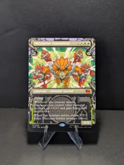 Triceraton Commander #226 Showcase Mythic MTG Teenage Mutant Ninja Turtles NM - Image 1