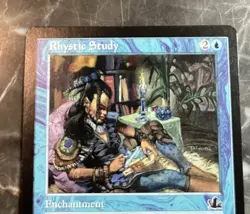 Wizards Magic Rhystic Study Prophecy Blue Enchantment 45/143 Regular - Image 2