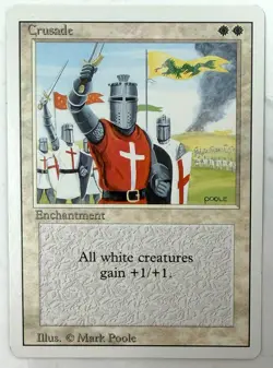 MTG Magic Crusade Revised Edition LP - Image 1