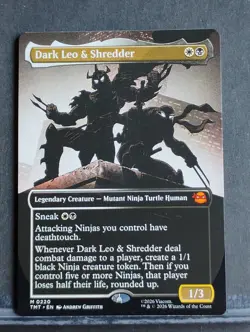 Dark Leo & Shredder (Borderless); Teenage Mutant Ninja Turtles - Image 1