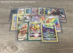 Lot of 17 Various Sets Top Loader Rare or Higher Pokemon Cards - Image 1