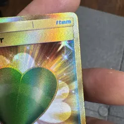 Pokemon Ultra Prism Missing Clover Gold Secret Rare #168/156 MP - Image 3