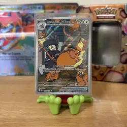 Team Rocket's Raticate 202/182 Rare Holo Pokemon TCG English 2025 - Image 1