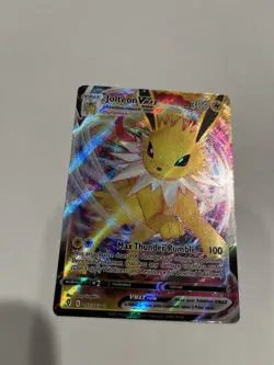 Jolteon VMAX 051/203 Pokemon Evolving Skies Full Art Ultra Rare Holo NM - Image 1