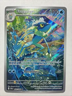 Pokemon ME04: Chaos Rising #089/086 Frogadier - Image 1