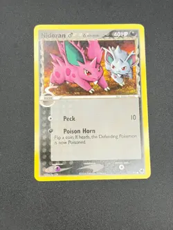 Nidoran M NM/M 57/101 Common Dragon Frontiers Pokemon - Image 1