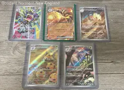 Lot of 21 s4a/sv4a/sv4K/sv4M Top Loader Rare or Higher Japanese Pokemon Cards - Image 4