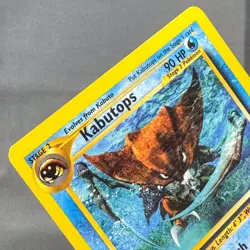 NM Unlimited Kabutops 25/75 Rare Neo Discovery Pokemon Kimiya Masago - Image 3