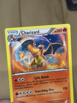 Pokemon TCG Charizard 20/149 Boundaries Crossed Black White 2012 Holo Rare NM/LP - Image 4