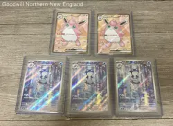 Lot of 17 sv2a Top Loader Rare or Higher Pokemon Cards Japanese Writing - Image 2