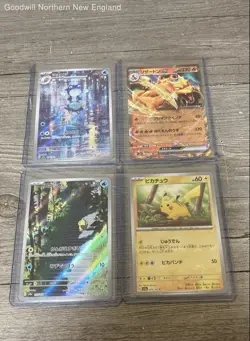 Lot of 17 sv2a Top Loader Rare or Higher Pokemon Cards Japanese Writing - Image 5