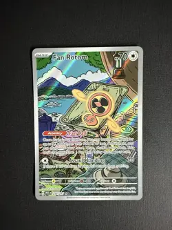 Fan Rotom 250/217 Ascended Heroes Illustration Rare IR Pokemon TCG - Image 1