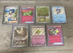 Lot of 26 SVE/SVP/PAL/PAF/OBF/MEW/TWIM Top Loader Rare or Higher Pokemon Cards - Image 4