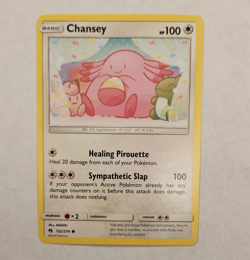 The Pokemon Company Chansey 152/214 SM Lost Thunder Holo Rare EN 2018 - Image 1