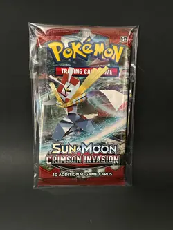 Pokemon TCG Crimson Invasion Booster Packs 4-Pack Full Art Set New Sealed - Image 2