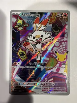 Scorbunny 053 Me: Mega Evolution Promo Holo First Partners Series 2 Pokemon TCG - Image 1