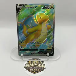 Dragonite V 076/078 – Pokemon GO – Full Art – Ultra Rare – Near Mint / Mint - Image 1