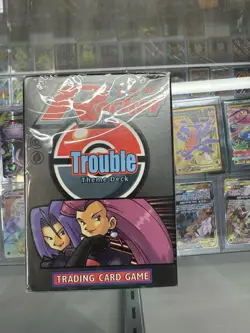 Pokemon Team Rocket Trouble Theme Deck Factory Sealed - Image 1
