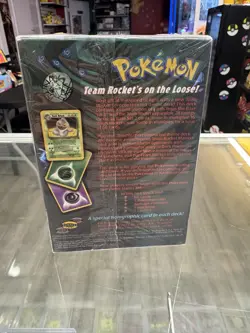 Pokemon Team Rocket Trouble Theme Deck Factory Sealed - Image 4