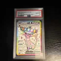 Pokemon TCG Espeon ex SVP 175 Promo Holo English PSA 10 Gem Mint - Image 1