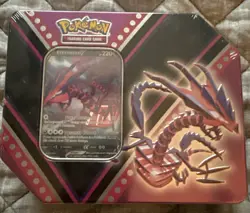 Factory Sealed 2020 Pokemon TCG V Powers Tin – Featuring Eternatus V - Image 1