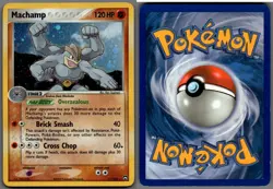 2007 Pokemon, Power Keepers, #11/108 Machamp, Holo Rare - Image 1