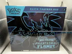 Pokemon TCG Elite Trainer Box Mega Evolution: Phantasmal Flames - Image 1
