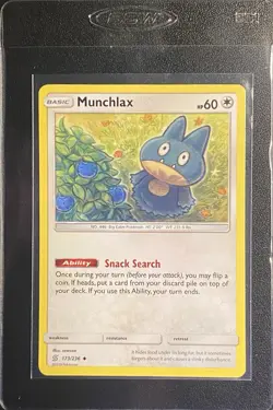 Munchlax 173/236 Pokemon TCG SM Unified Minds Uncommon NM - Image 3