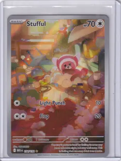 Pokemon Stufful 154/132 ME01 Mega Evolution Holo - Image 1