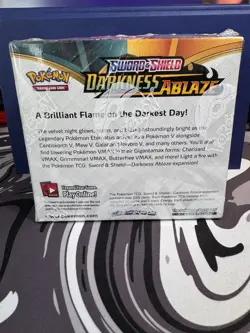 Pokemon TCG Sword & Shield Darkness Ablaze Booster Box - New/Factory Sealed !! - Image 2