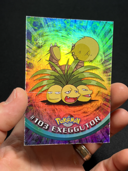 Topps Pokemon Series 2 Rainbow Foil #103 Exeggutor - Image 3