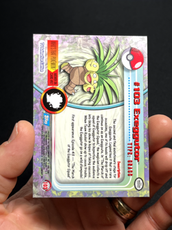 Topps Pokemon Series 2 Rainbow Foil #103 Exeggutor - Image 4