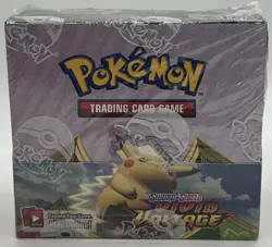 Pokemon Sword Shield Vivid Voltage Booster Box Factory Sealed Fast Shipping - Image 1