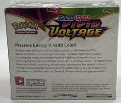 Pokemon Sword Shield Vivid Voltage Booster Box Factory Sealed Fast Shipping - Image 2